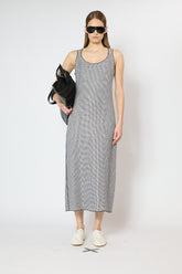 SLEEVELESS LINEN DRESS